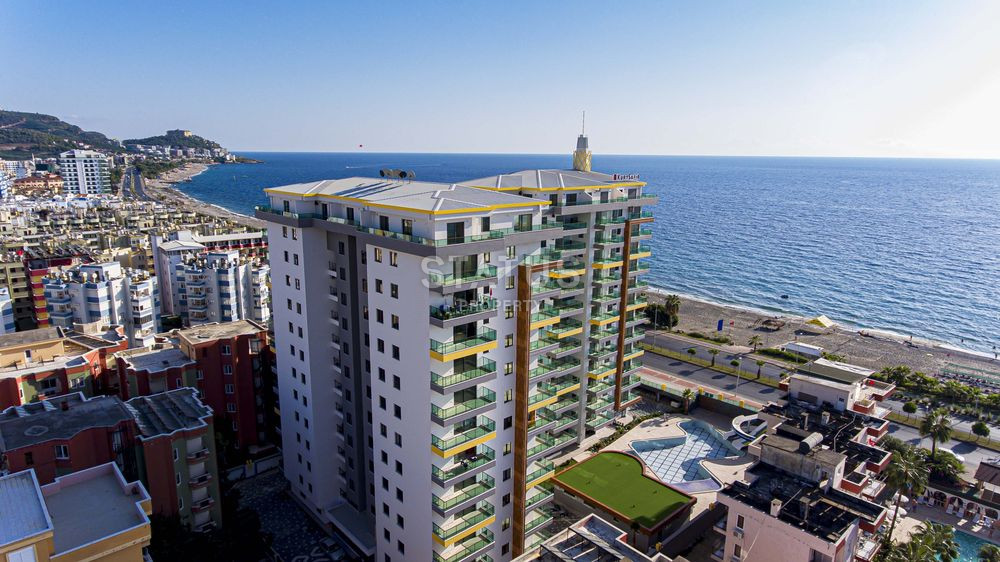 Apartment 2+1 on the first coastline in a complex with infrastructure, sea view, 100m2 фото 1