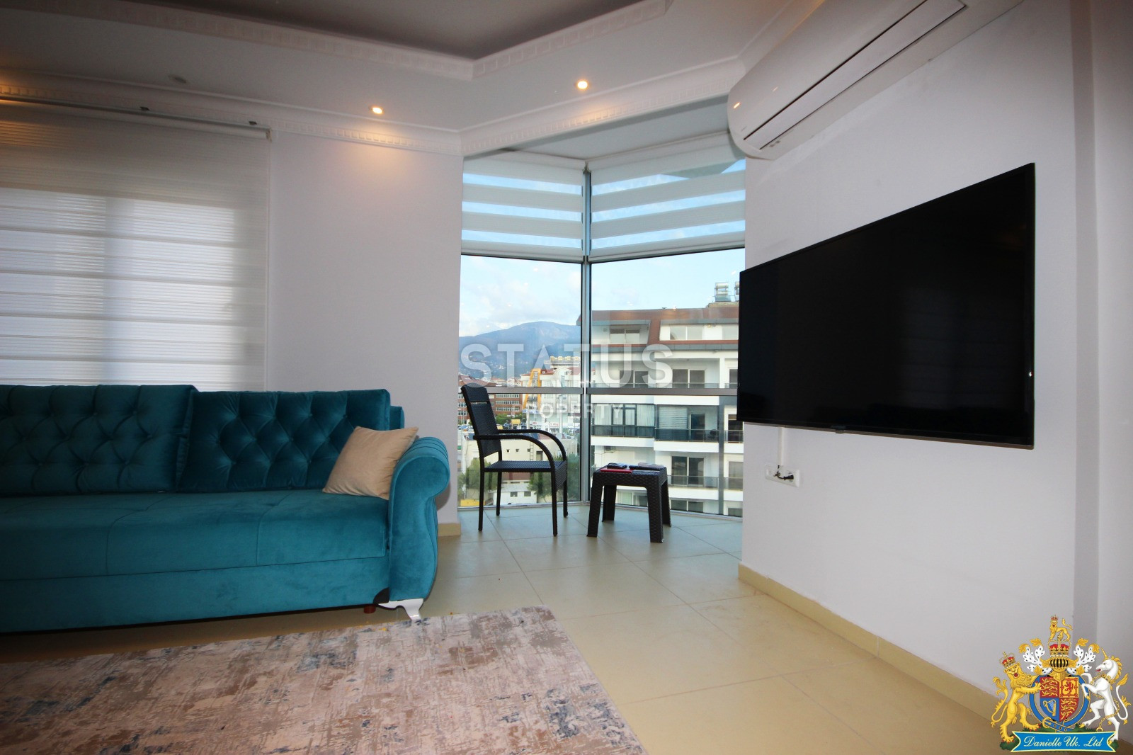 Duplex apartment in Oba with mountain views, layout 3+1, 350m to the sea фото 1