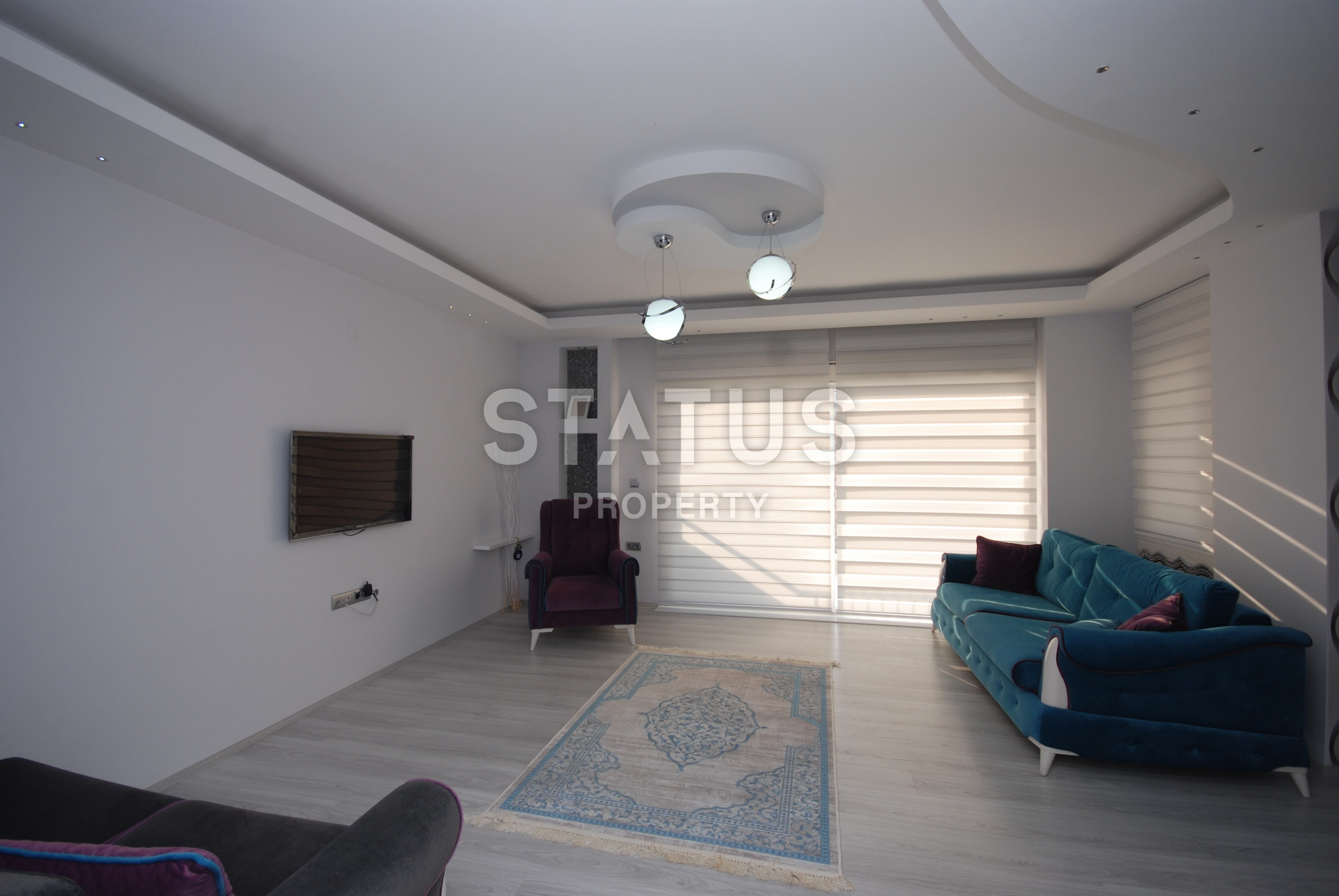 Excellent furnished three-room apartment in Mahmutlar, 95 sq. m. фото 2