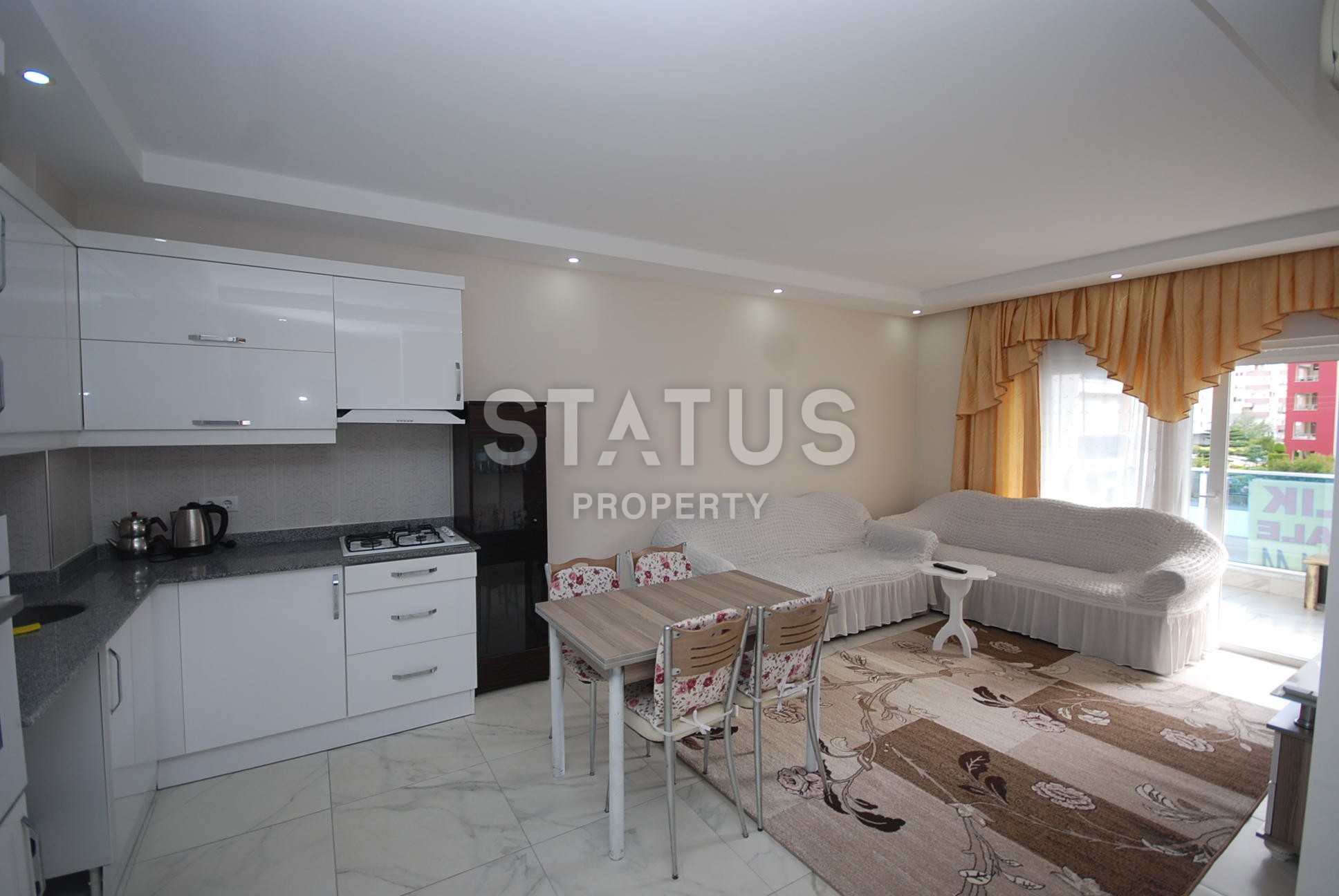 Two-room furnished apartment in Mahmutlar, 65 m2. фото 1