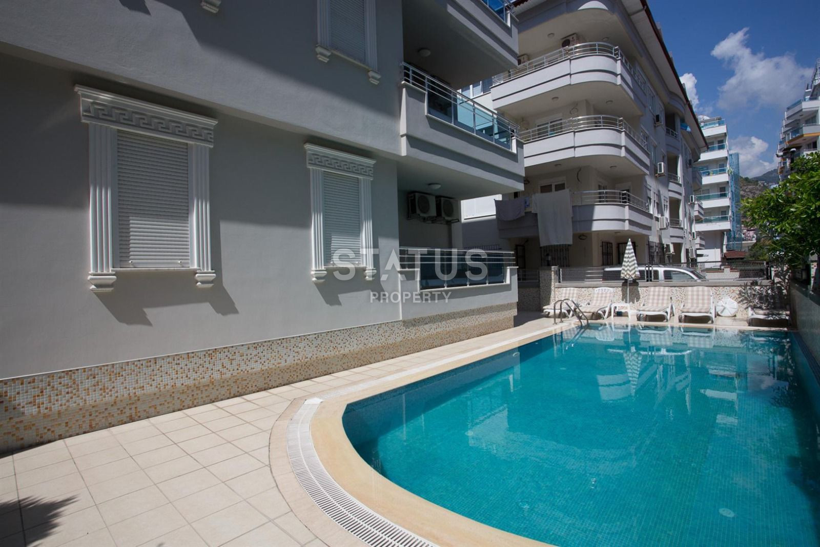 Penthouse 3+1 with furniture on Cleopatra! Sea view! 190 m2 фото 2