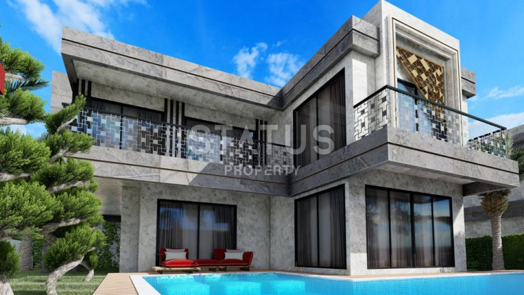 Luxury villa project under construction in Kargicak area, 524 – 677 m2 photos 1
