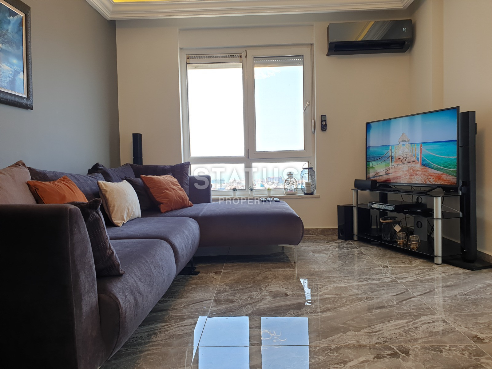 Furnished apartment 1+1 with a modern renovation and excellent views, 60 sq.m. фото 2