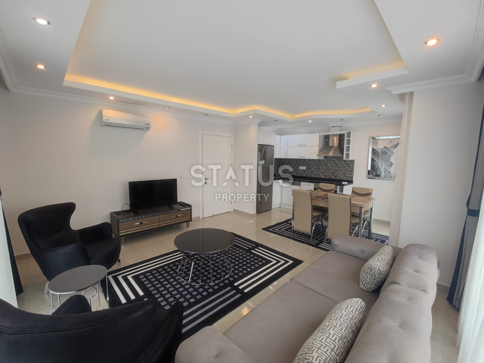One-bedroom apartment with furniture in Mahmutlar area, 65 m2 фото 2