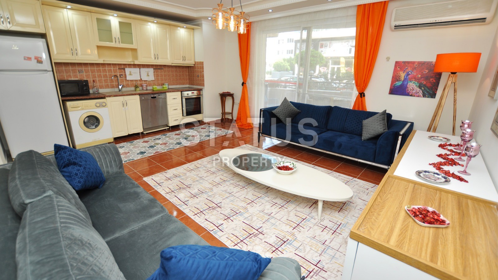 Good quality apartment with furniture in a good complex in Mahmutlar. Inexpensive. 120 sq.m. фото 1