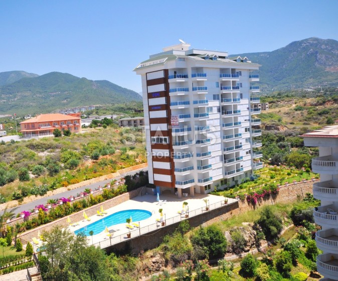 New penthouse with sea and mountain views in the Tosmur area, 170 sq. m. photos 1