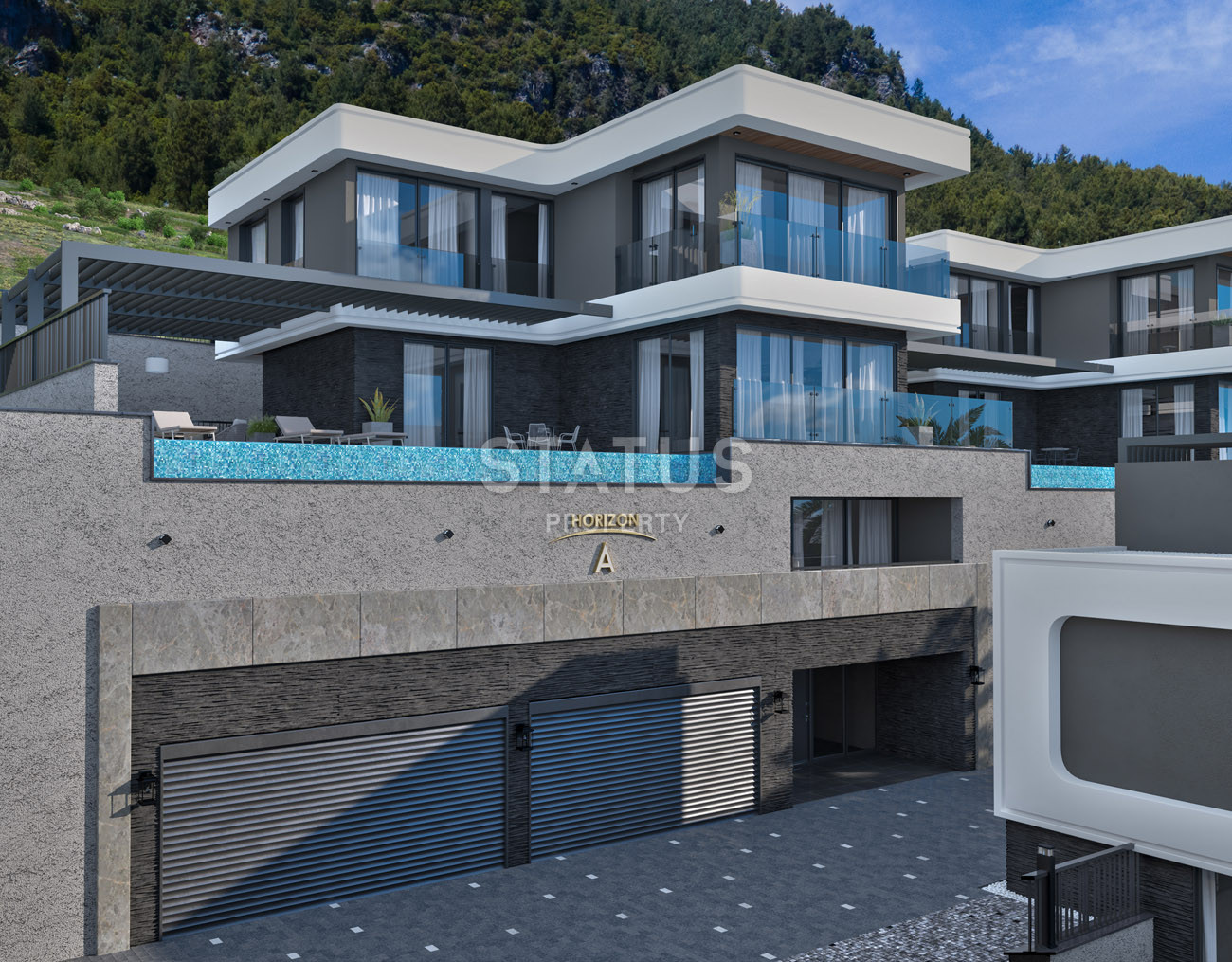 Luxurious Luxury Villas with the opportunity to obtain Turkish citizenship. 270m2-424m2 фото 2
