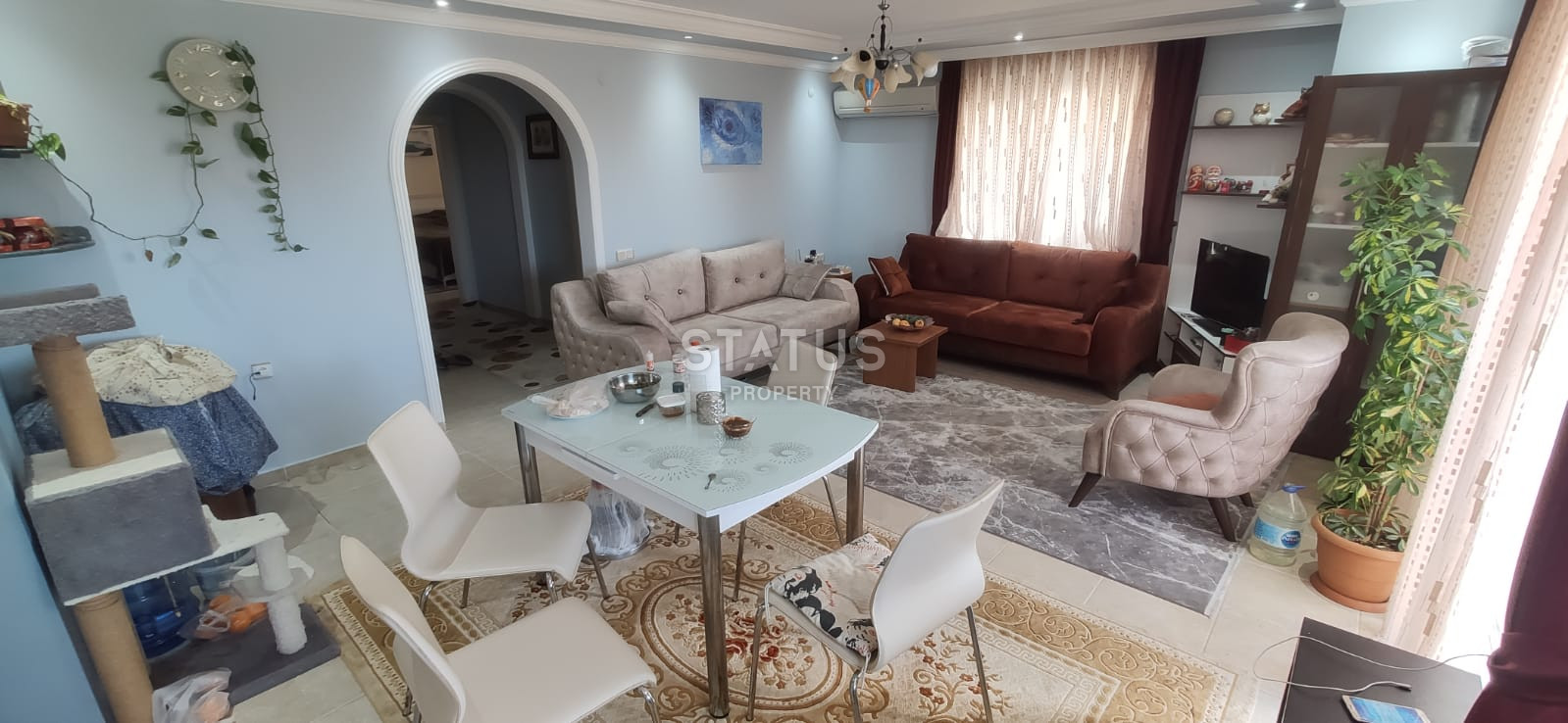 Spacious furnished apartment in Mahmutlar, 125m2 фото 1