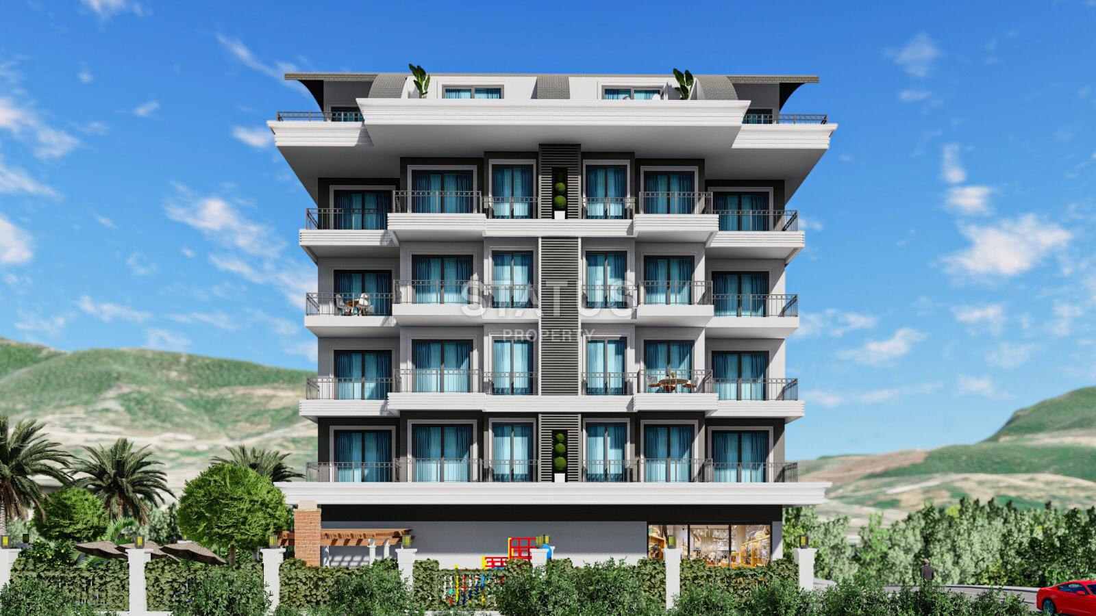 A new project at affordable prices in Alanya Cheplakly district. 53m2-120m2 фото 1