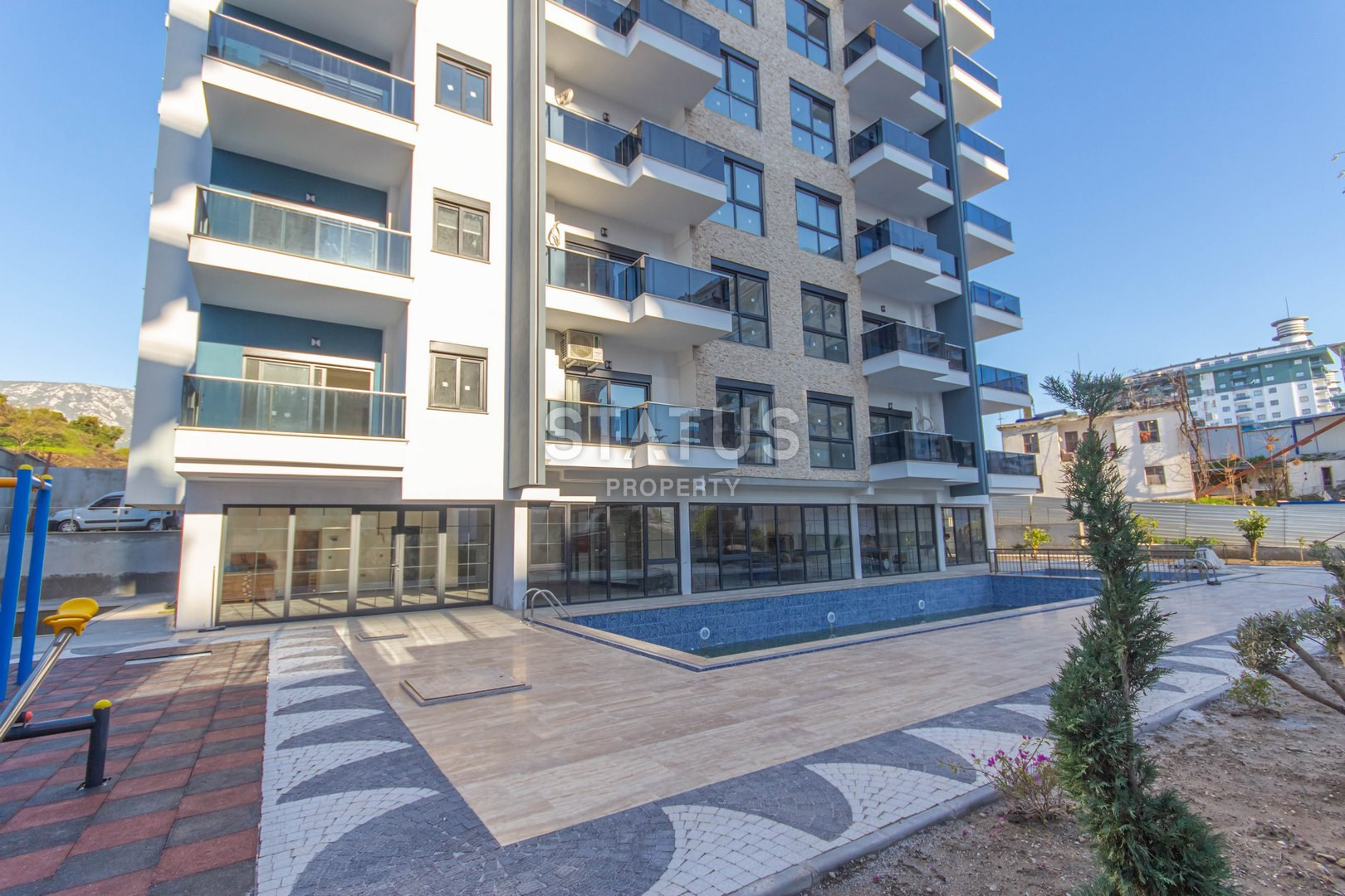 Apartment 1+1 in the very center of Mahmutlar in a new residential complex. 60m2 фото 1