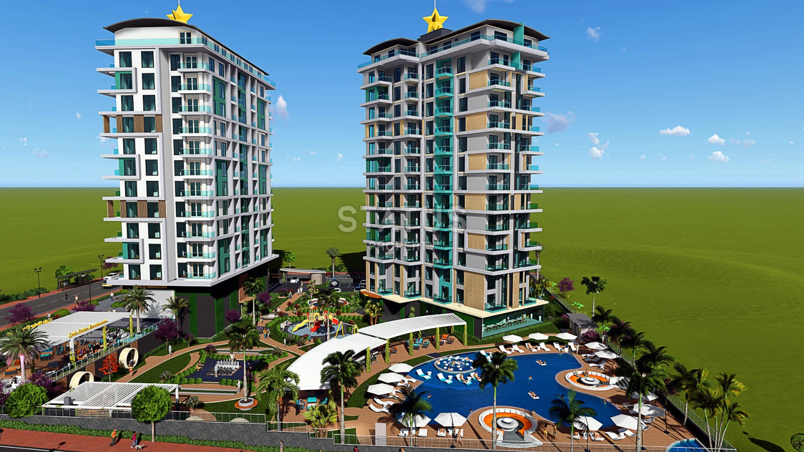 Apartments in a residential complex with the infrastructure of a 5 star hotel. 51m2 фото 1