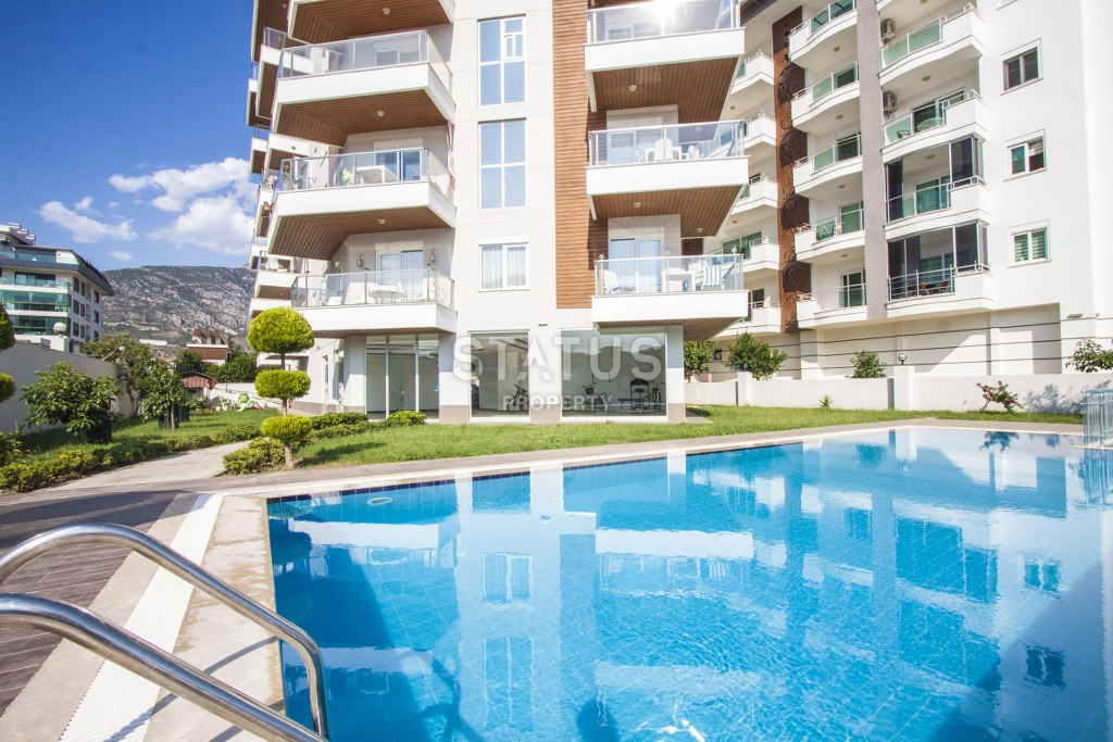 Furnished 1+1 apartments in a new residential complex in Kestel. 58m2 фото 1