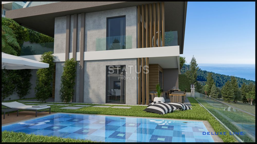 Luxury villa project overlooking the sea and the city. 406m2 - 411m2 фото 1
