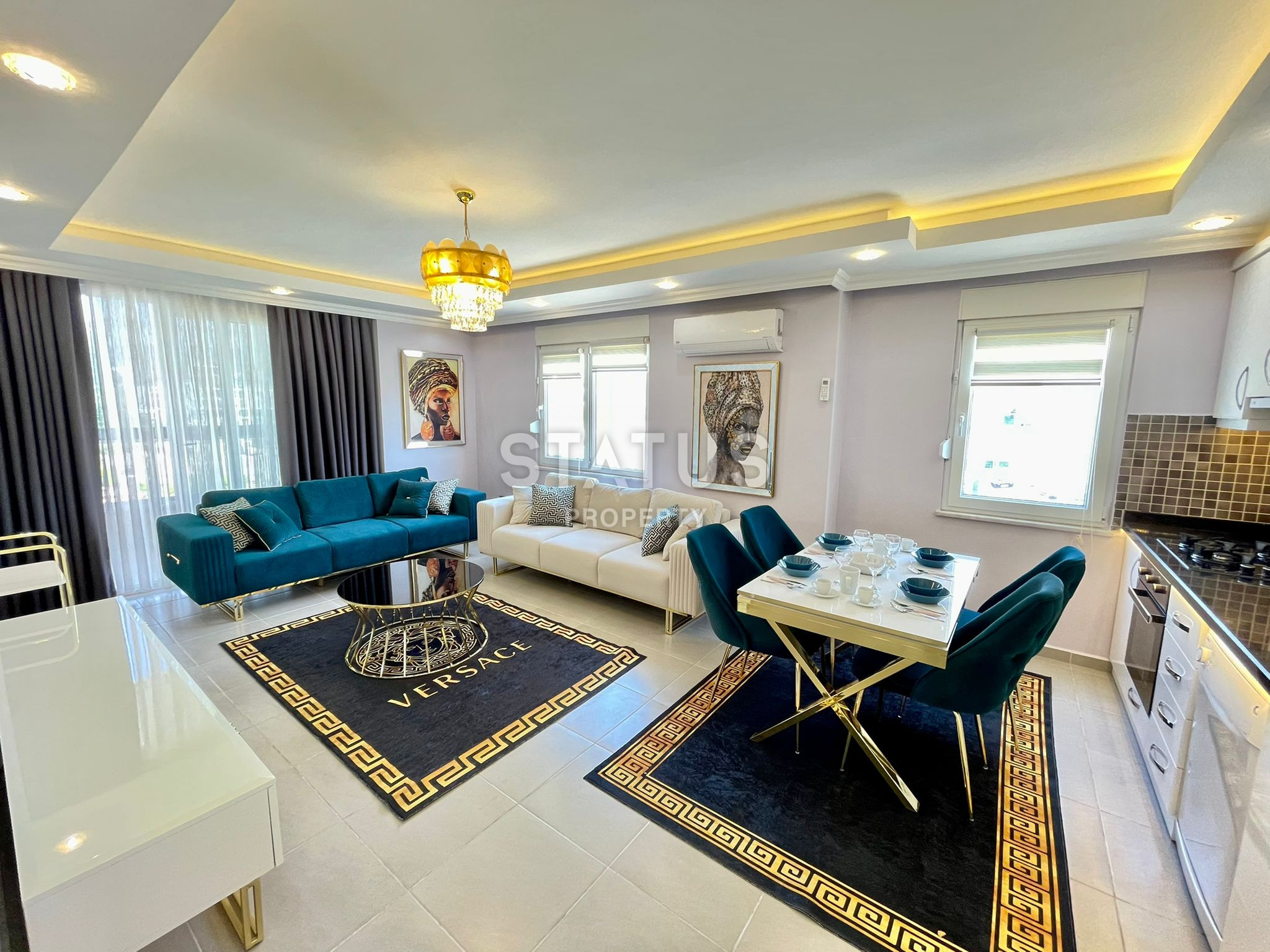 Beautiful furnished 2+1 apartment in Kestel. 90m2 фото 1
