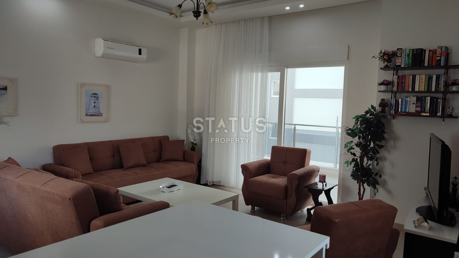 Three-room furnished apartment with a good location in Mahmutlar. 100m2 фото 2