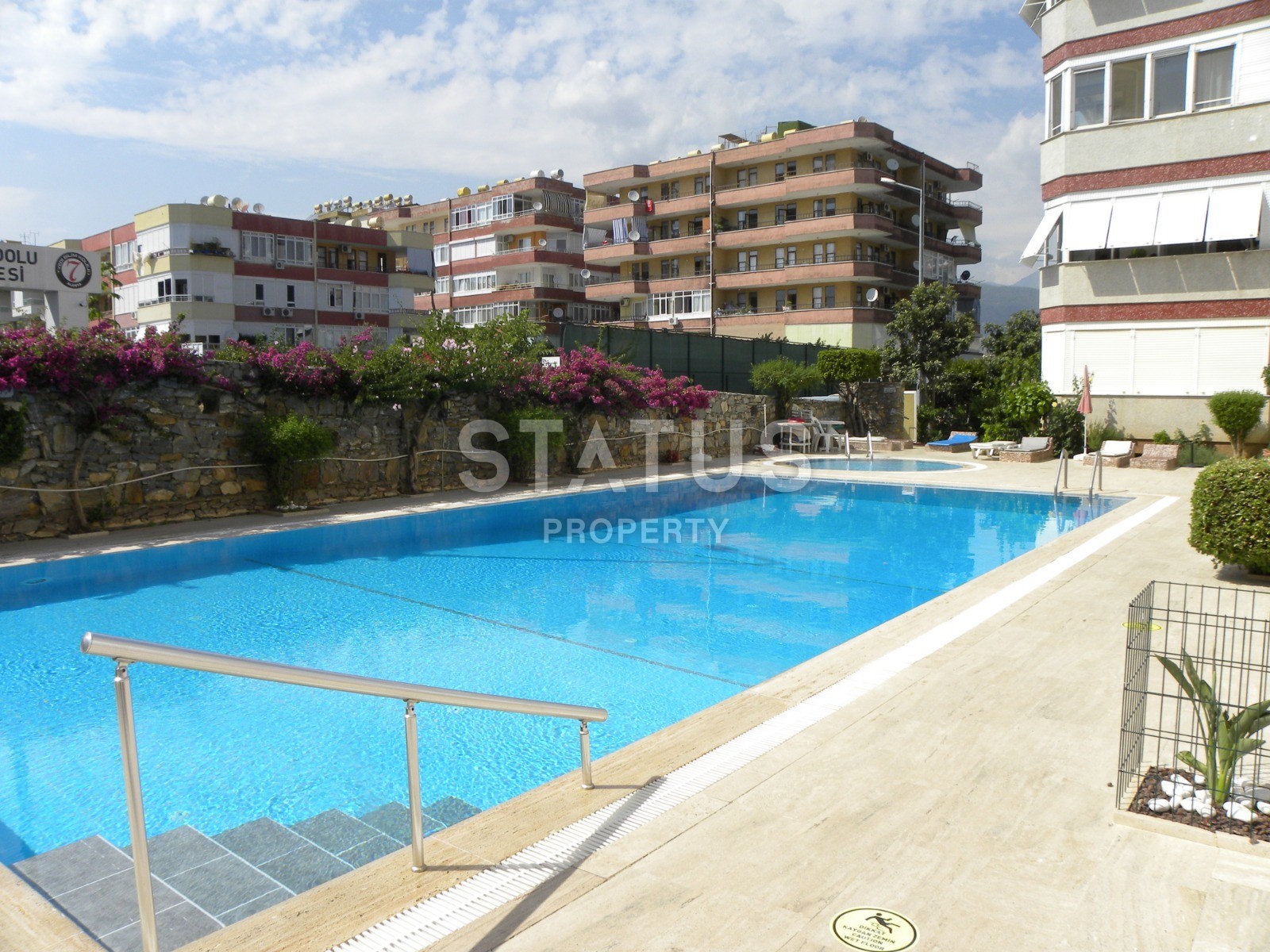 One-bedroom apartment in Oba in a complex with a swimming pool, 70 m2 фото 1