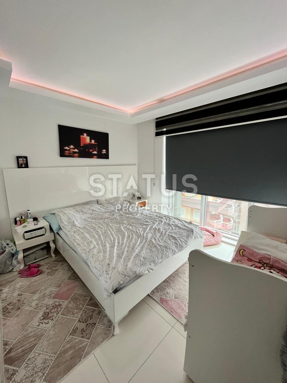 Furnished apartments in the center of Alanya with a view of the sea and the fortress, 50 m2 фото 2