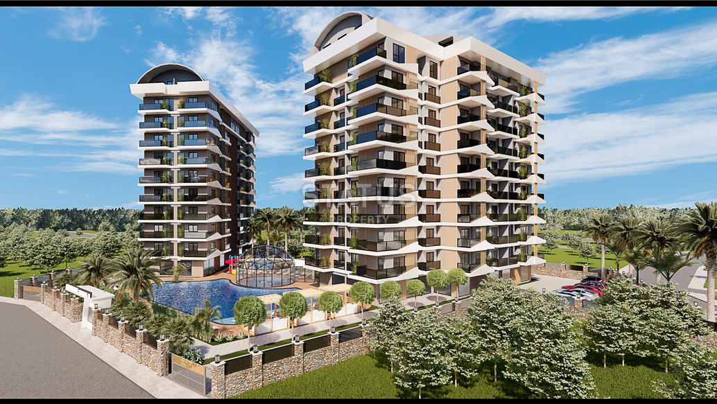 Premium class project in the center of Alanya. 55m2 -140m2 фото 1