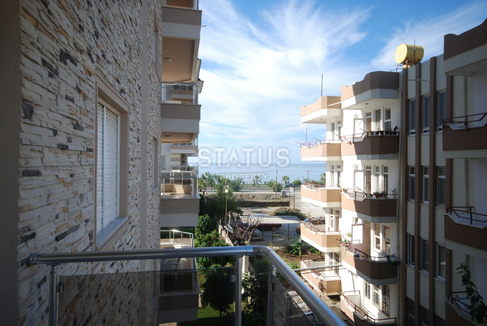 One bedroom apartment with sea view in Kestel. 65m2 фото 1