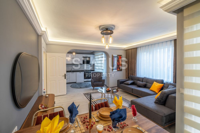 Уютная квартира 2+1 в самом центре Аланьи, 100 м2 фото 1