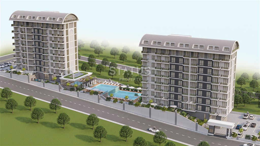 New complex with infrastructure in the Payallar area, 54 -172 m2 фото 1