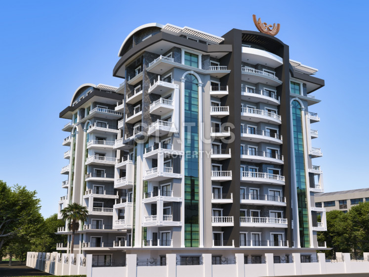 A unique project with a good location in the center of Alanya Cleopatra beach. 78m2 - 191m2 photos 1