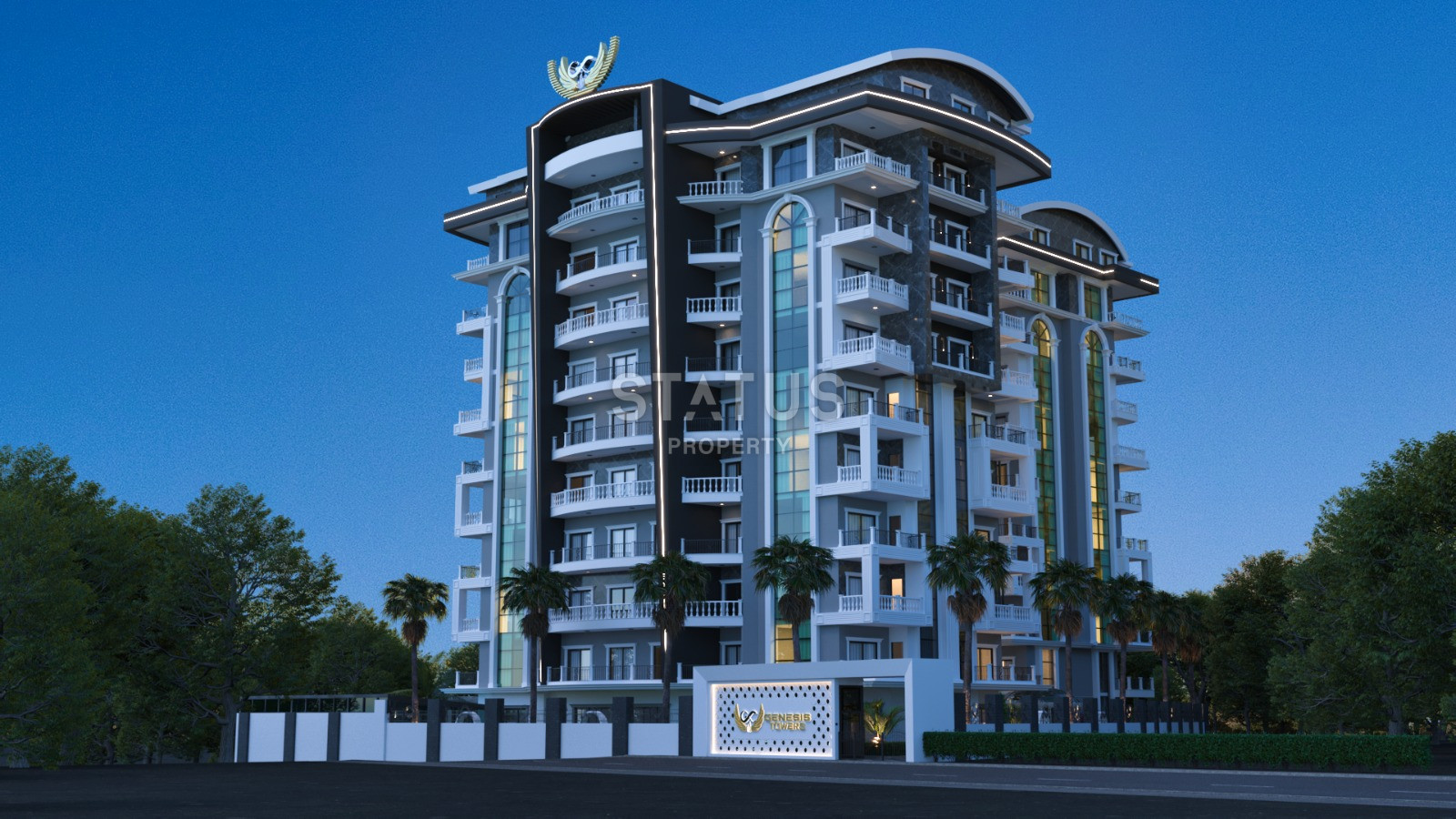 A unique project with a good location in the center of Alanya Cleopatra beach. 78m2 - 191m2 фото 2