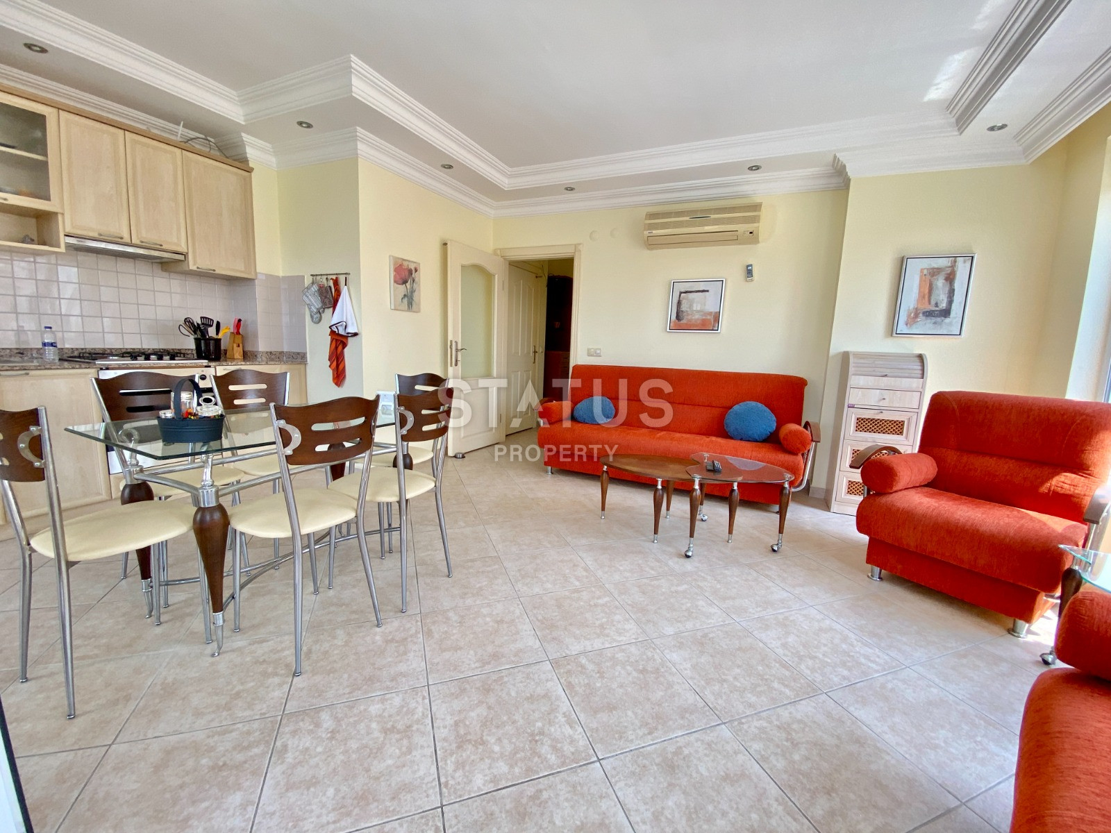 Three-room furnished apartment in the center of Alanya. 105m2 фото 2