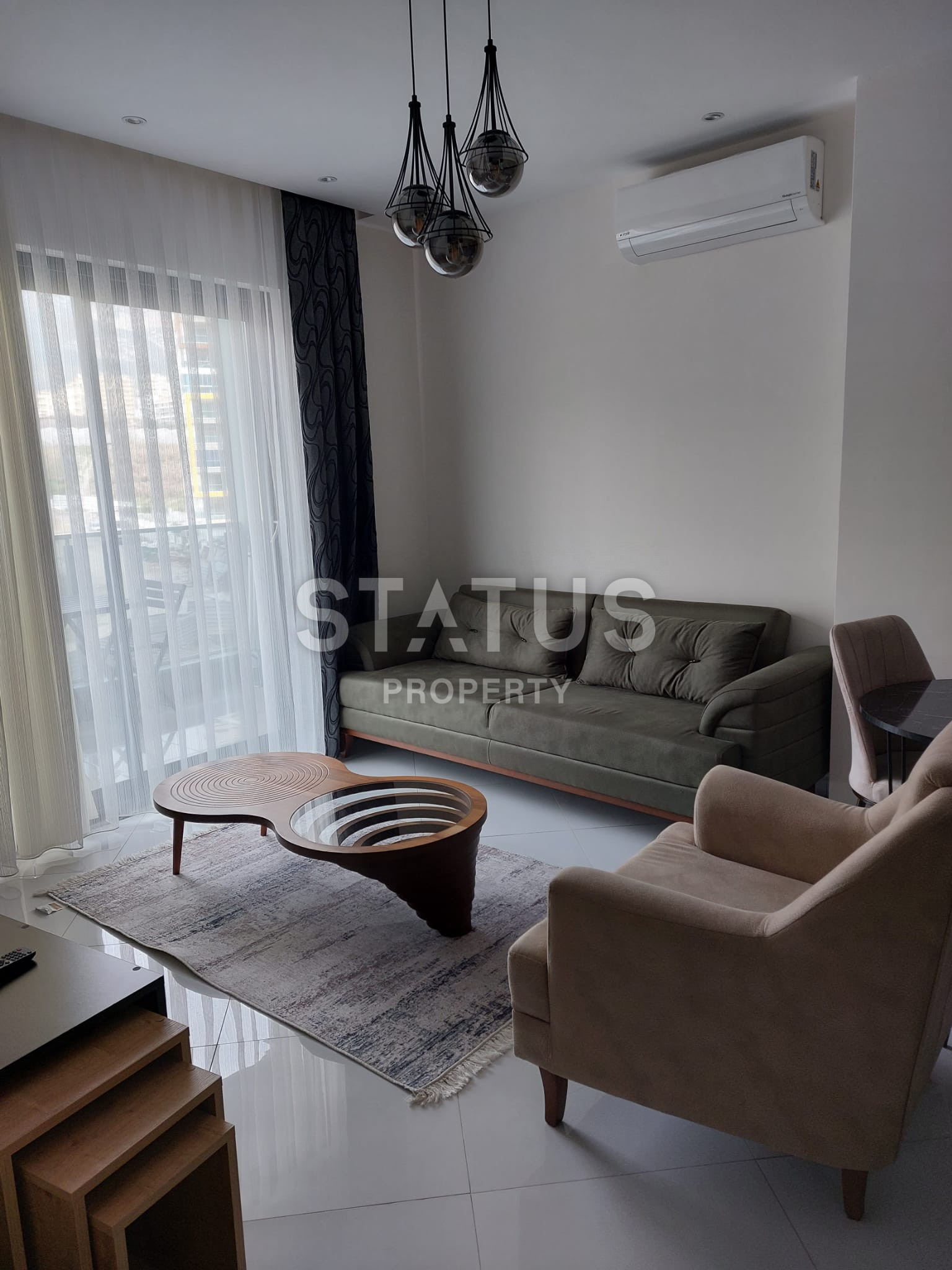 Apartment 1+1 in a residential complex of hotel type in Mahmutlar, 55 m2. фото 1