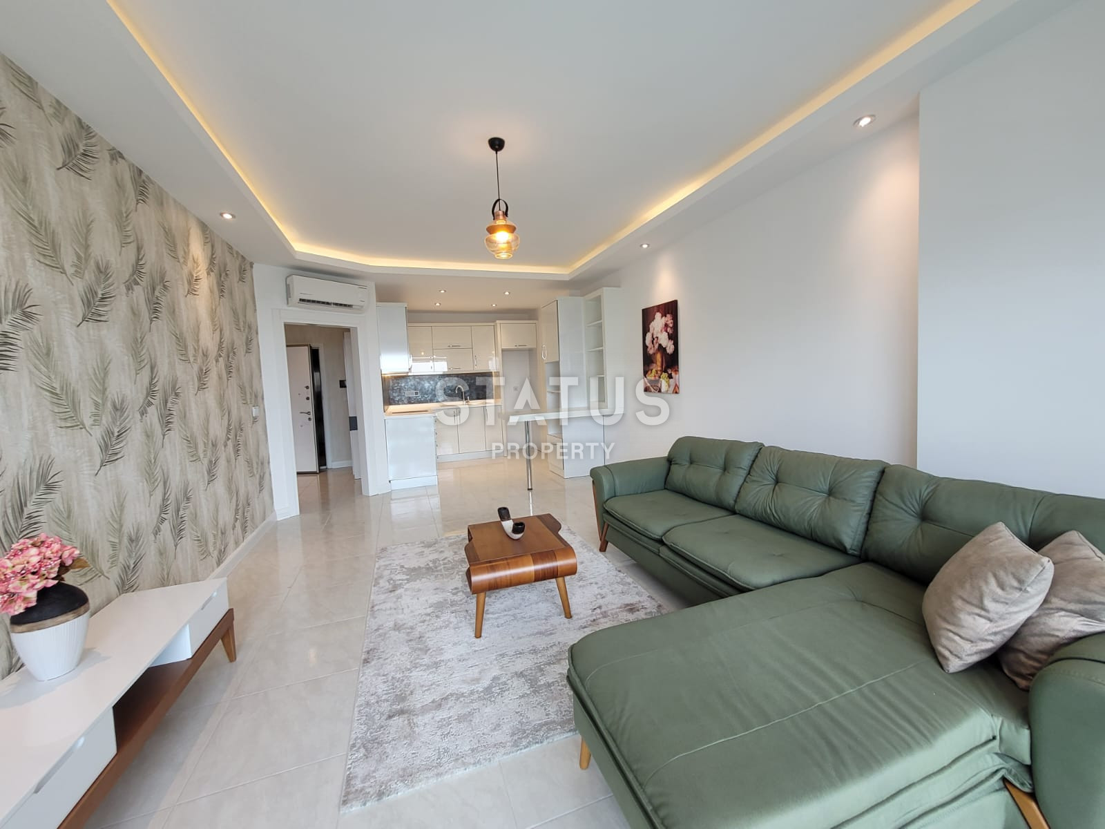 Beautiful spacious apartment with direct sea view in Mahmutlar. 75m2 фото 2
