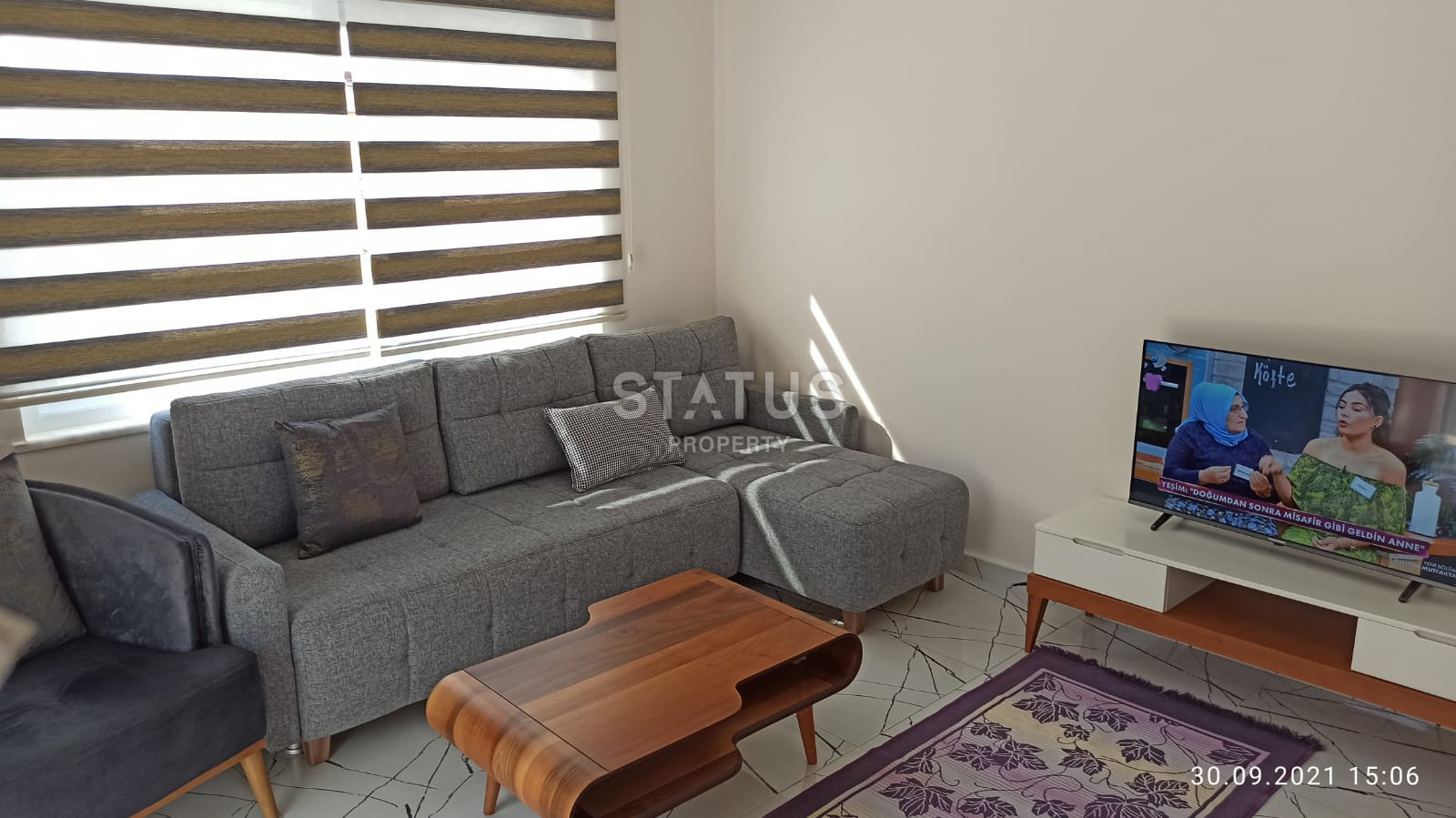 Cozy furnished apartment 1+1 in Oba 50m2 фото 1