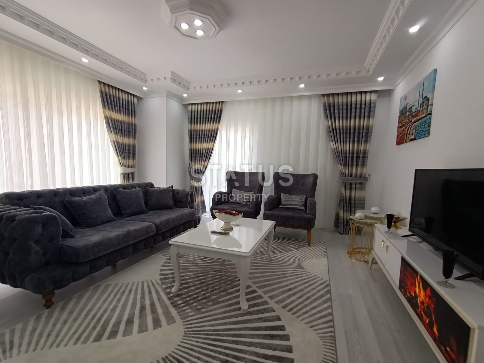 Beautiful furnished apartment in Mahmutlar. 120m2 фото 2