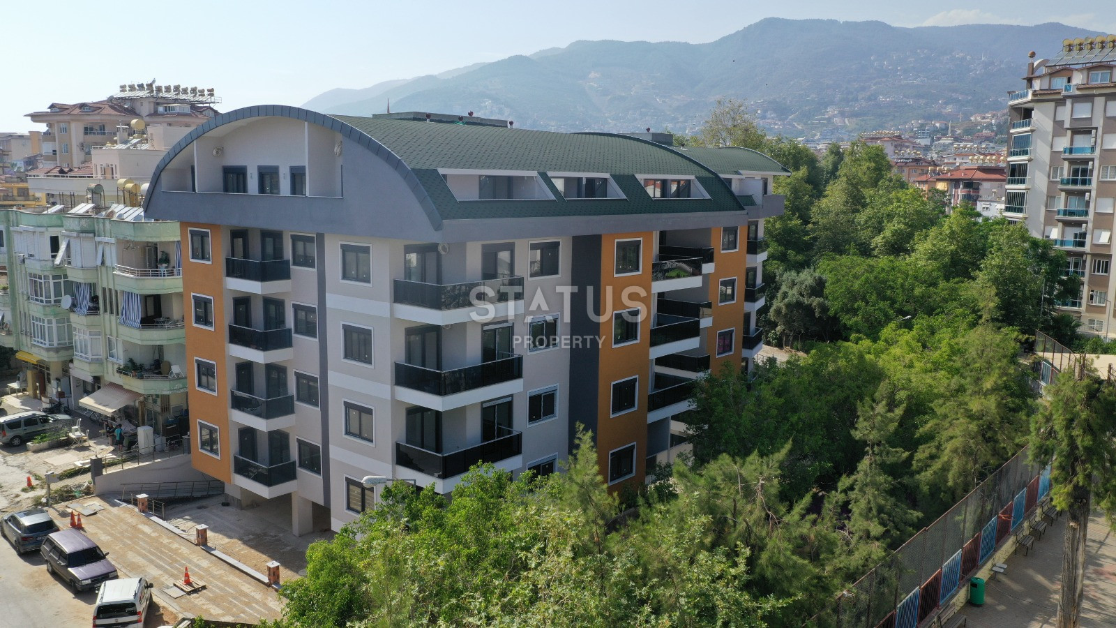 Two apartments 1+1 in the center of Alanya in a new residential complex. 55m2 фото 1