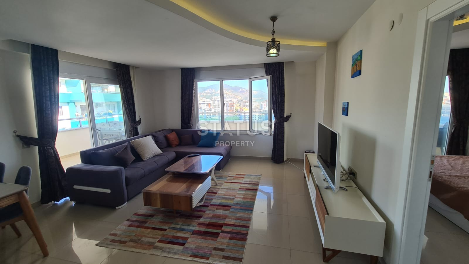 1+1 furnished apartment in Mahmutlar district 115m2 фото 1