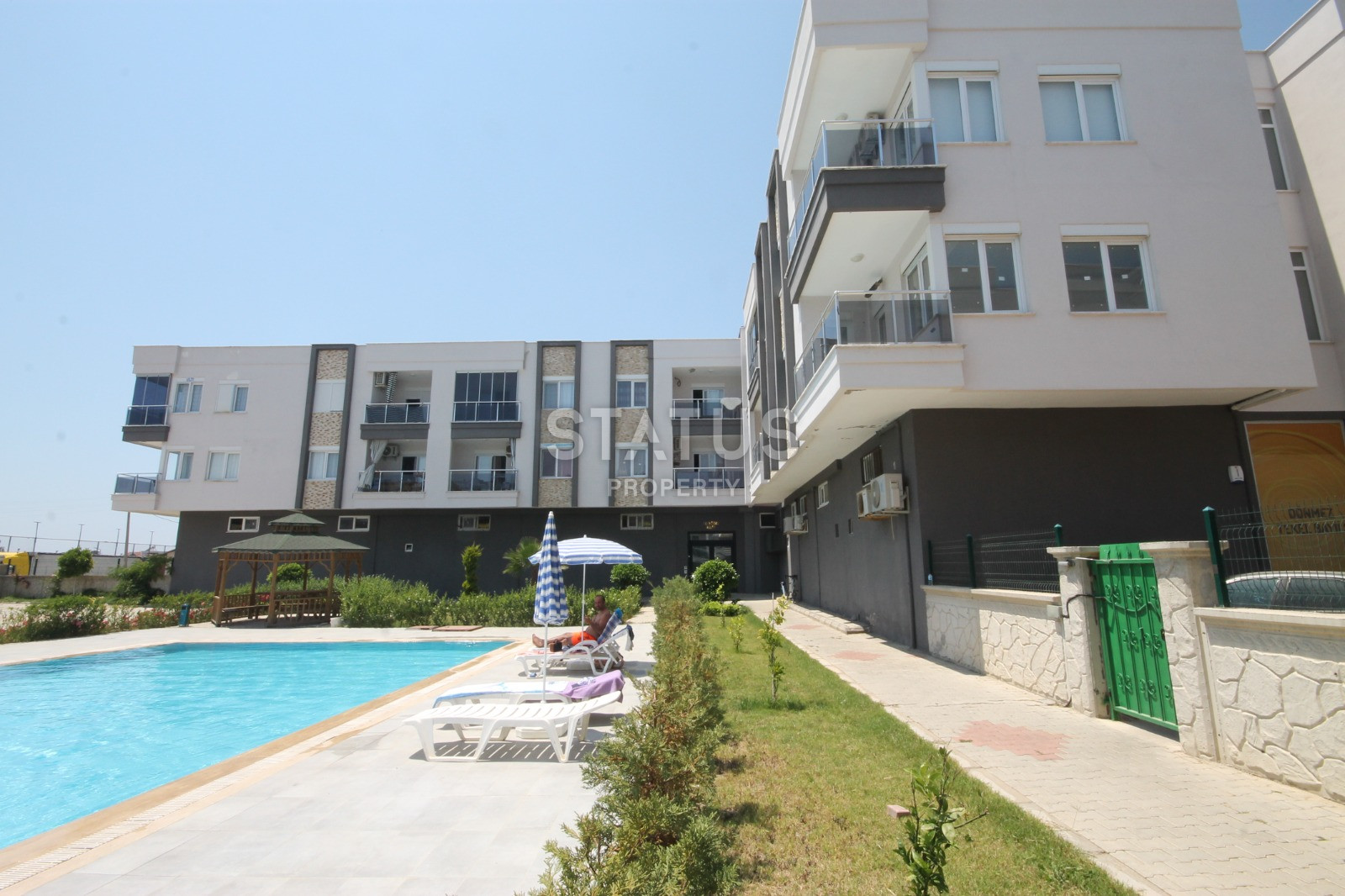 Furnished apartment 200m from the sea in Konakli. 57m2 фото 1