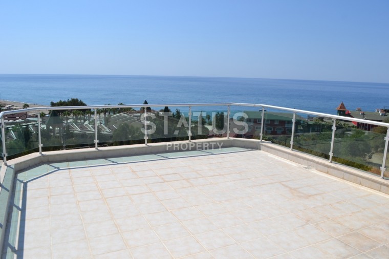 Duplex with direct sea view and private garage in Konakli 150 sq.m. photos 1