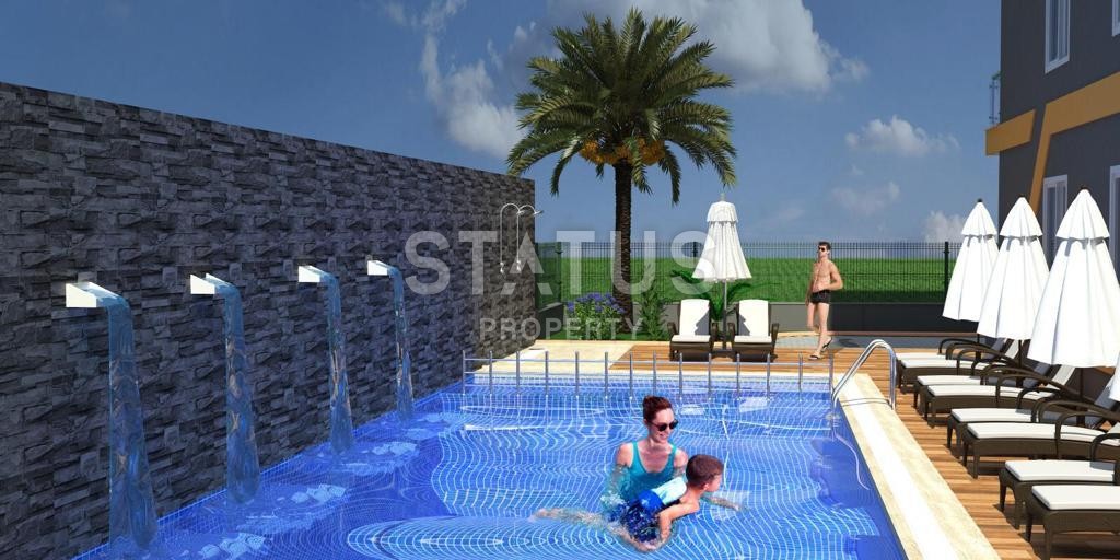 Квартира 1+1 в новом комплексе в 250 м от моря! Махмутлар! 70 кв. м. фото 1
