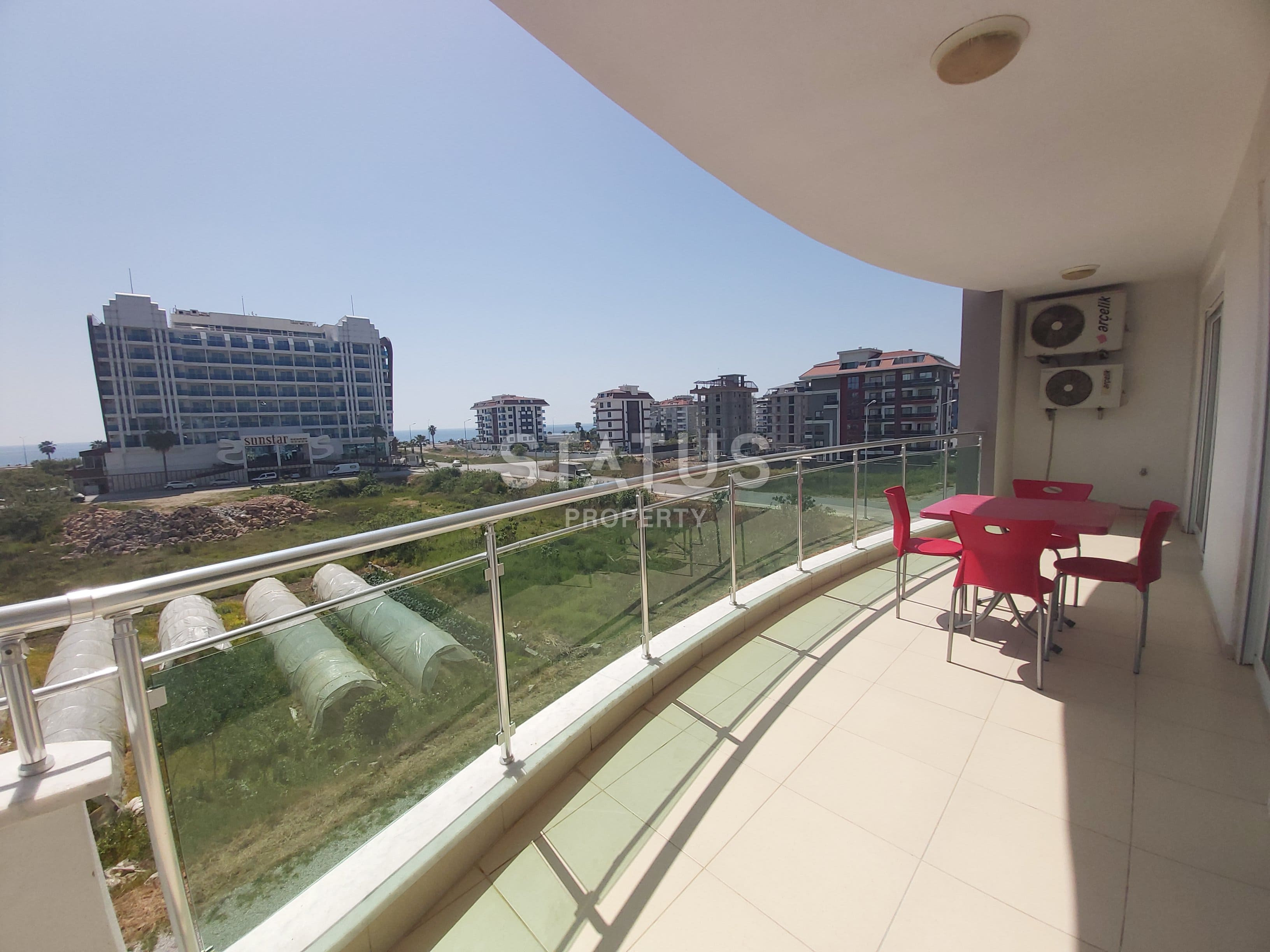 Furnished apartment with sea view 2+1 Mahmutlar 115m2 фото 1