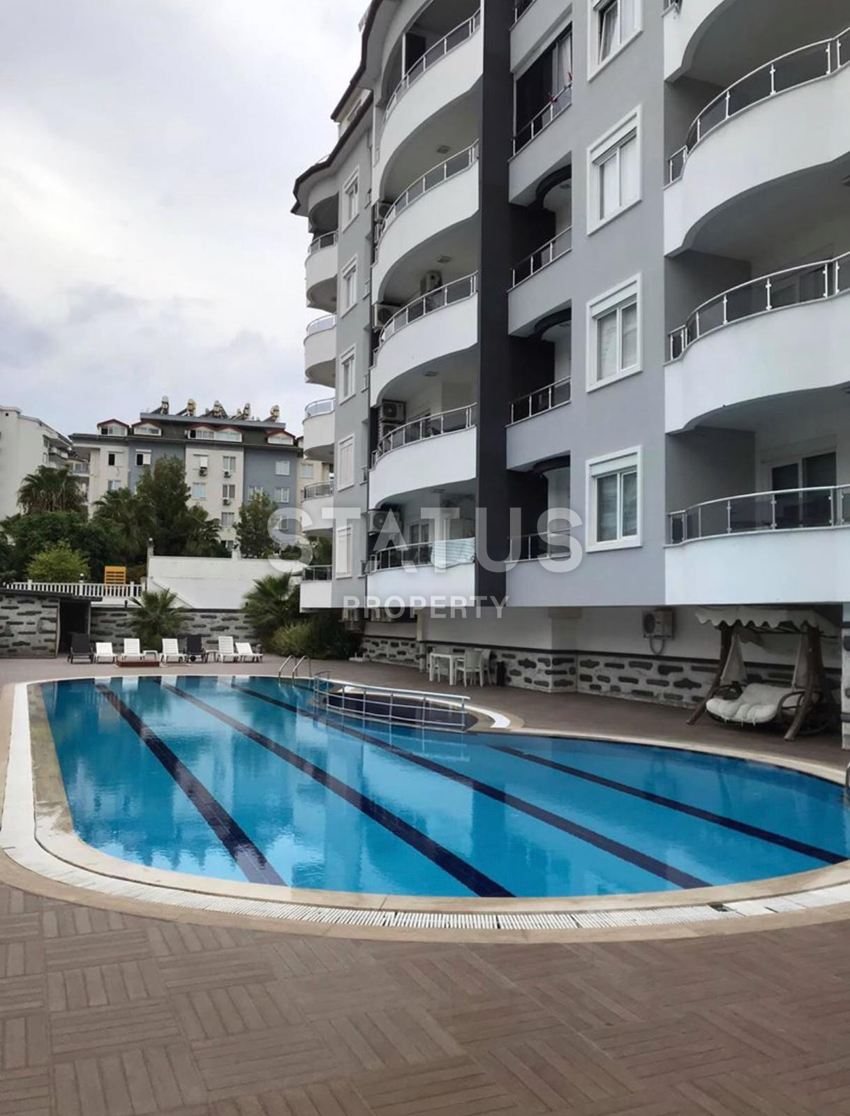 One bedroom furnished apartment in Cikcilli. 65m2 фото 1
