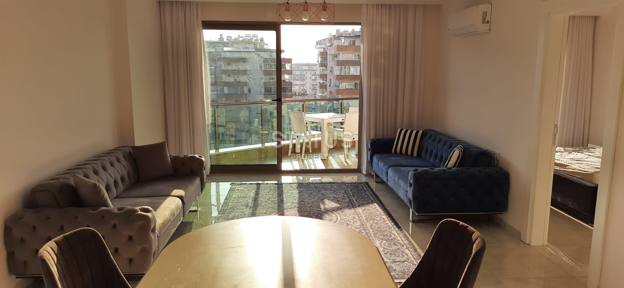 Very spacious apartments with beautiful furniture in Mahmutlar in a residential complex with infrastructure. 85m2 фото 2