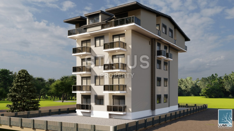 Новый проект долевого строительства в Газипаша. Просторные квартиры, выгодная локация! 49м2 – 105м2 фото 1
