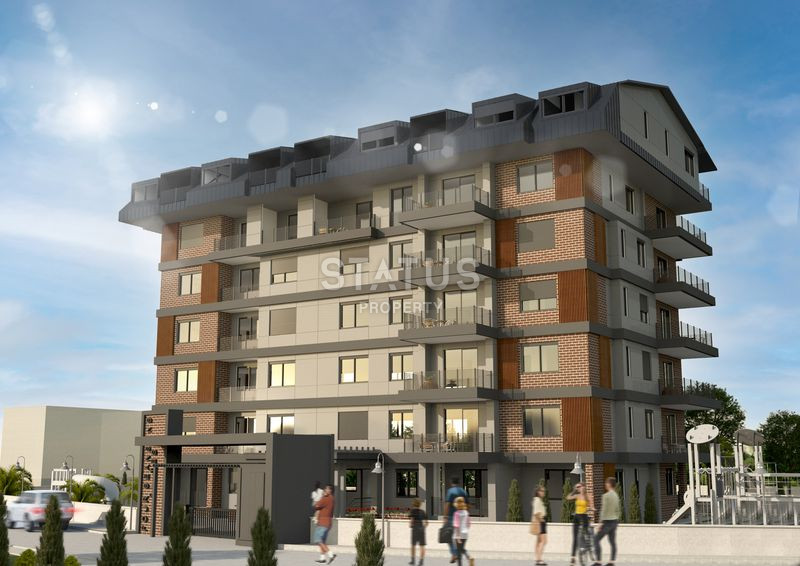 Новый проект уровня пятизвездочного отеля на этапе строительства в городе Газипаша, 62-193 м2 фото 2