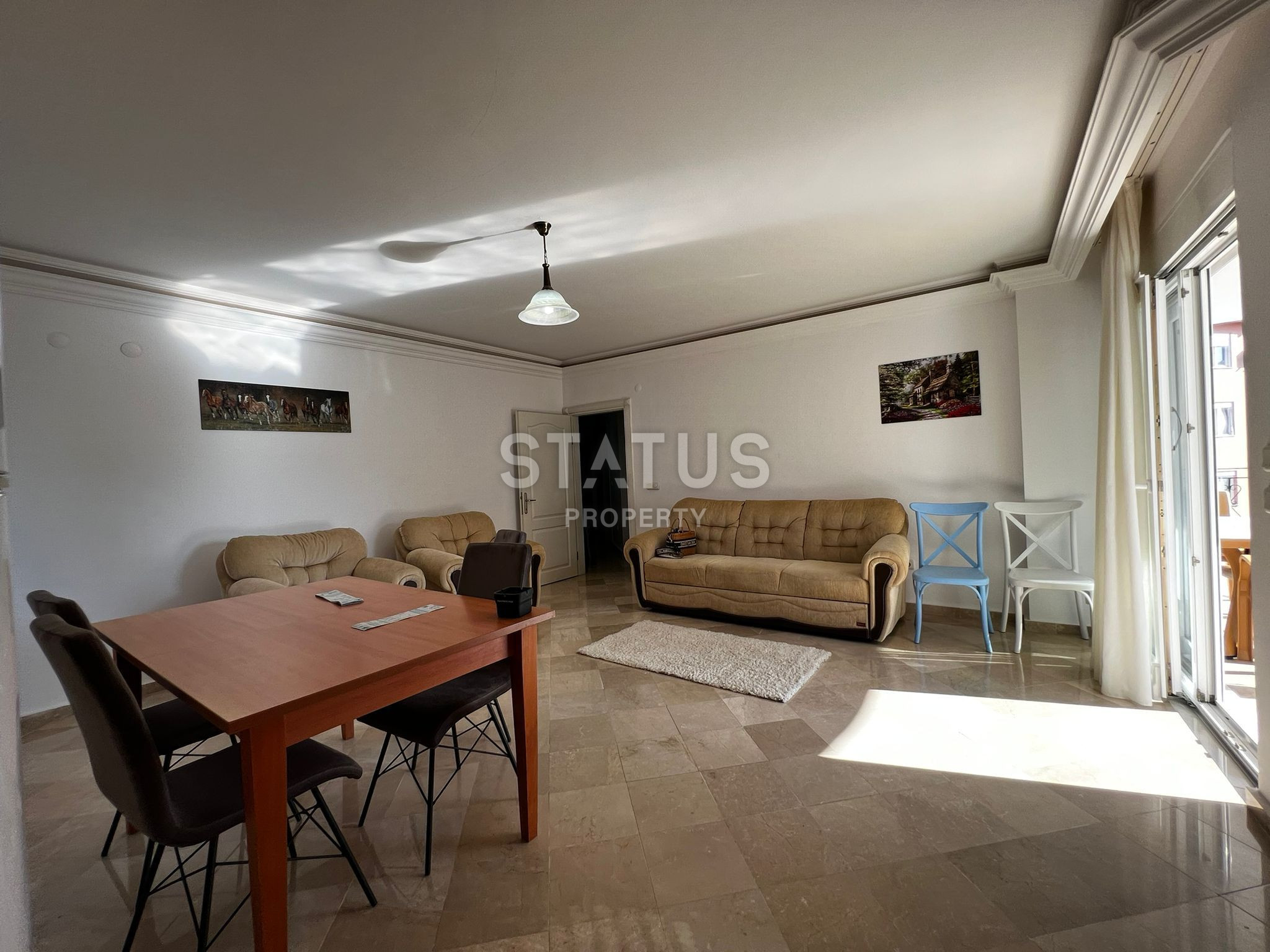 Three-room furnished apartment in Cikcilli. 115m2 фото 1
