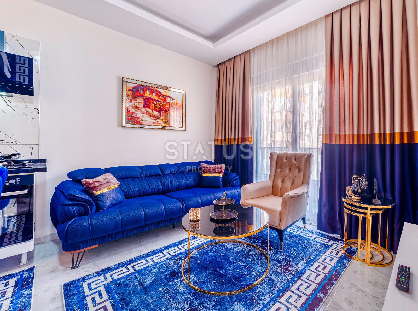 One-bedroom furnished apartment in a residential complex with infrastructure in Mahmutlar. 60m2 фото 2