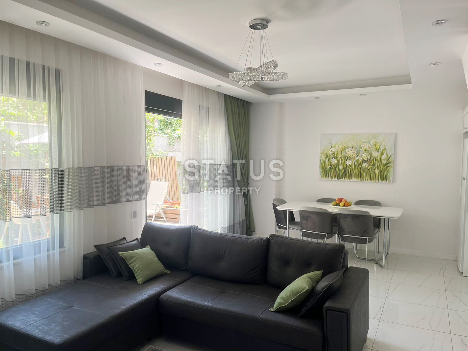 Duplex with private garden in the center of Alanya 200m from the sea. 140m2 фото 2