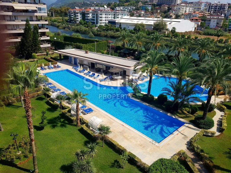 Apartment 2+1 in Tosmur in a complex with an Olympic swimming pool, 120 m2! photos 1