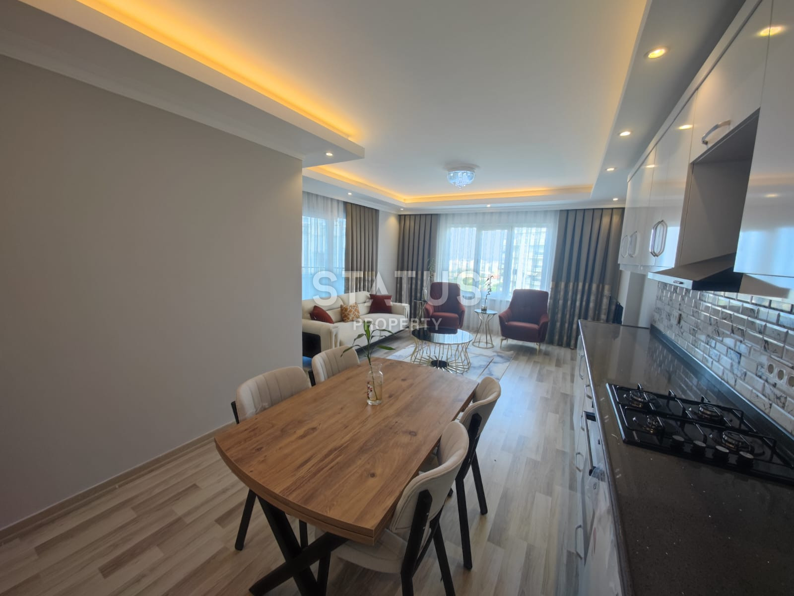 Three-room apartment with sea view in Mahmutlar district, 120 m2 фото 2