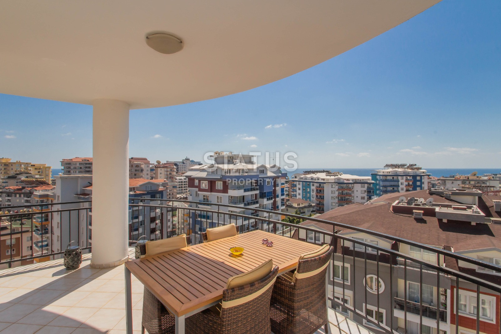 Apartment 2+1 with sea views in a residential complex with infrastructure in Tosmur. 125m2 фото 2