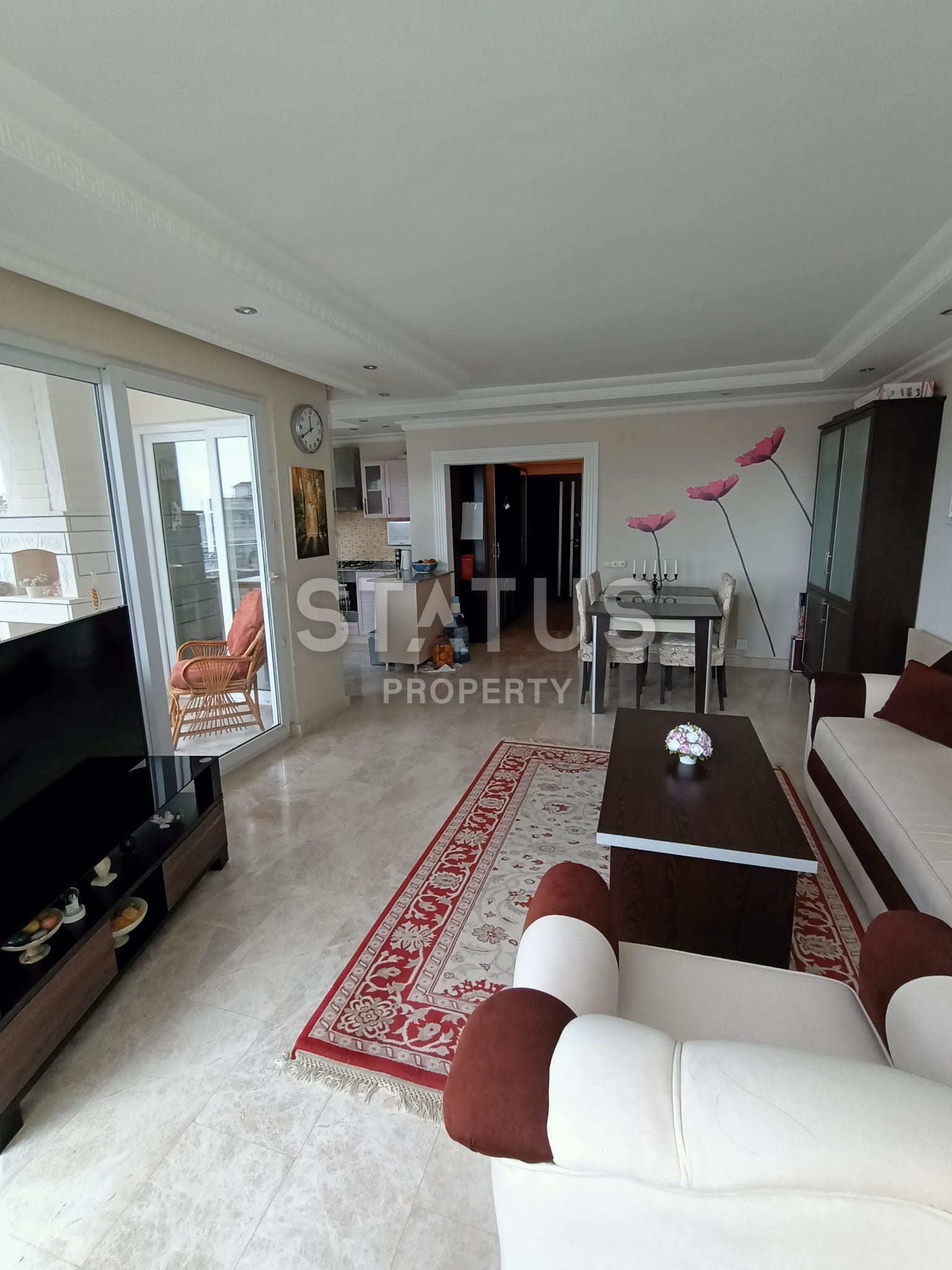 Spacious apartment 2+1 turnkey in the Cikcili area, 110m2 фото 2