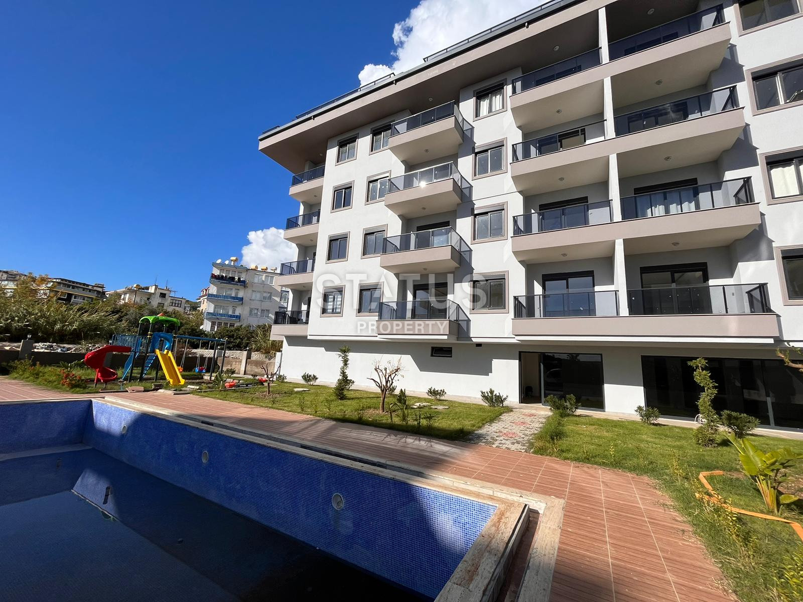 Apartment 1+1 in a new complex in the upper part of the Oba, 55 m2 фото 1